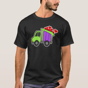 T-shirt Construction Camion Excavateur Lieu de constructio