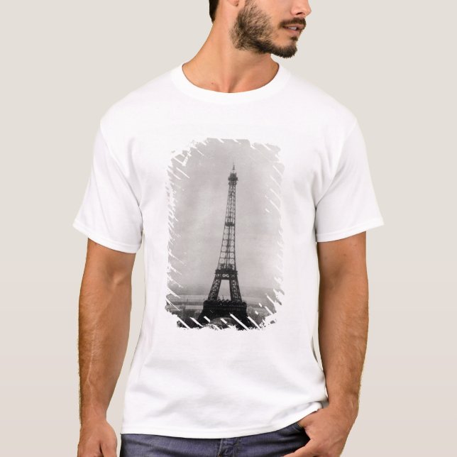T-shirt Construction de Tour Eiffel (Devant)