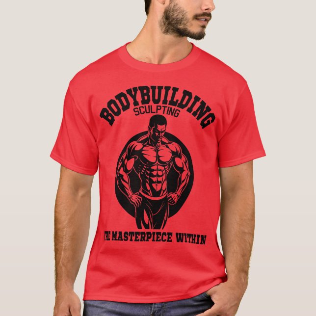 T-shirt construction du corps sculpter le chef-d'oeuvre à  (Devant)