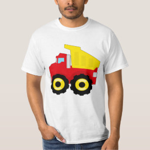T-shirt Construction Dumptruck d'enfants