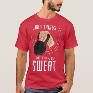 T-shirt Construction musculaire grâce à l'entraînement mus