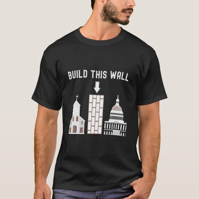 T-shirt Construire ce mur (Devant)