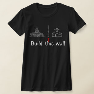T-shirt Construire cette Curie Murale & Manifestation d'Ét