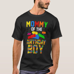 T-shirt Construire des blocs qui correspondent à la famill