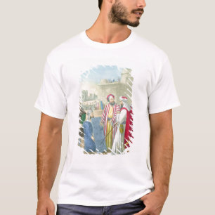 T-shirt Construire la ville et la tour de Babel, d'un b