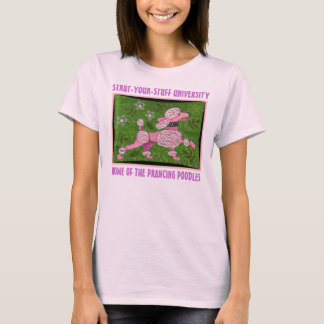 T-shirt CONSTRUIRE-VOTRE STUFF UNIV - PRANCÉ POODLES tee