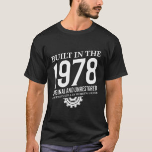 T-shirt Construit En 1978