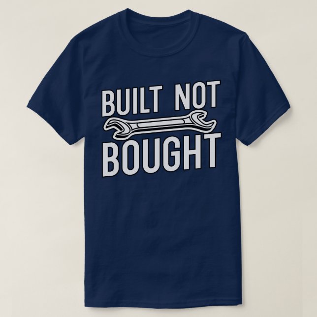 T-shirt Construit non acheté 3 (Design devant)
