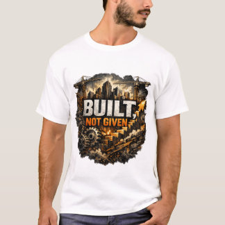 T-shirt Construit Pas Donné