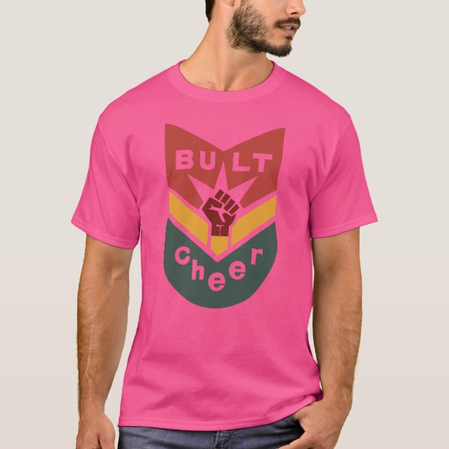 T-shirt CONSTRUIT POUR LA POITRINE ÉLEVÉE Badge (Devant)
