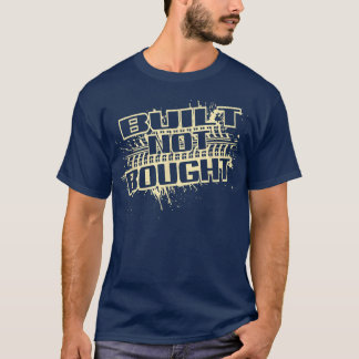 T-shirt Construite Pas Acheté Camion Tirage Boue Coulée