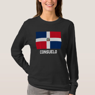 T-shirt Consuelo République dominicain Drapeau Emblème Esc