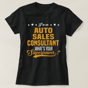 T-shirt Consultant des ventes automatiques
