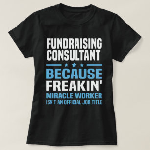 T-shirt Consultant en collecte de fonds