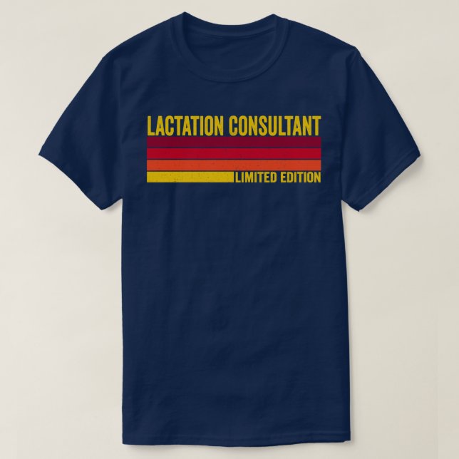 T-shirt Consultant en lactation (Design devant)