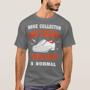 T-shirt Contact de chaussures avant que le contact oeil es