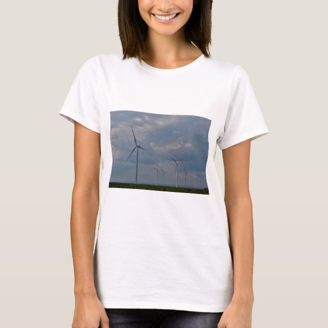 T-shirt Contact des nuages (Devant)