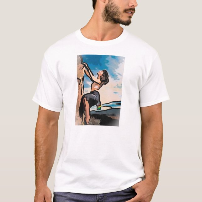 T-shirt Contact du ciel (Devant)