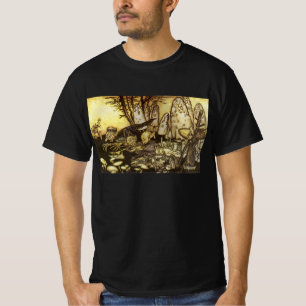 T-shirt Conte de fées vintage, bande d'ouvriers par Rackha