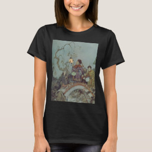 T-shirt Conte de fées vintage, Rossignol par Edmund Dulac