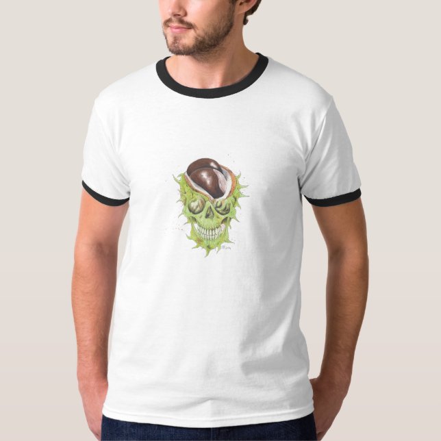 T-shirt content skulls (Devant)