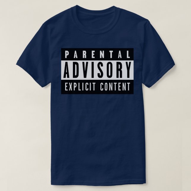 T-shirt Contenu explicite (Design devant)