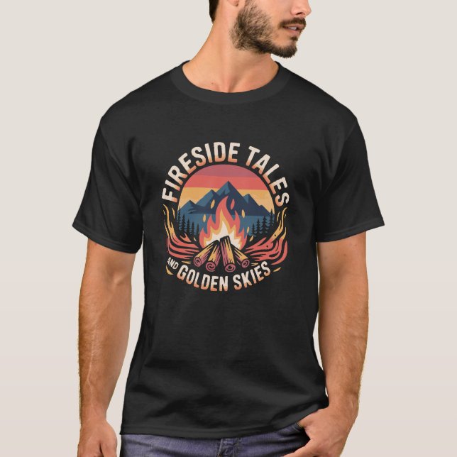 T-shirt Contes De Feu Et Ciels D'Or (Devant)