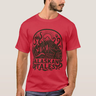 T-shirt Contes de l'Alaska surdimensionnés