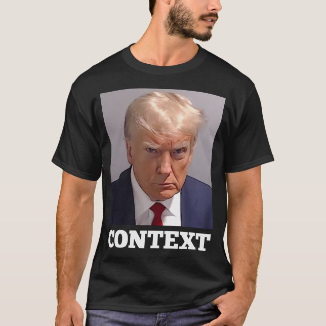 T-shirt Contexte de l'attentat de Trump (Devant)