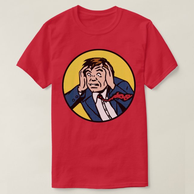 T-shirt Contexte extérieur de l'homme (Design devant)