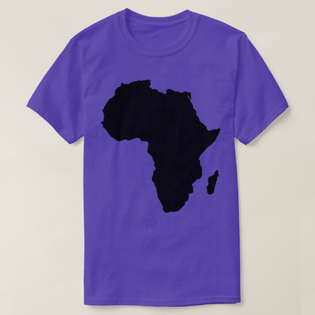 T-shirt Continent africain (Design devant)