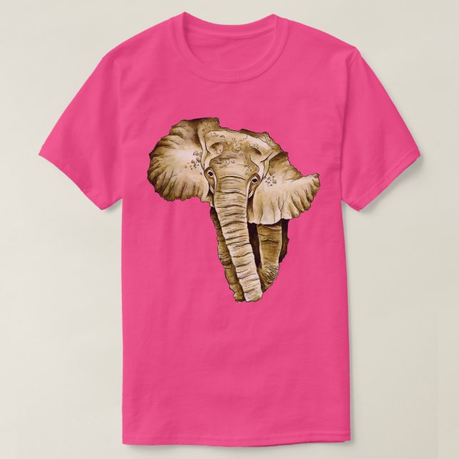 T-shirt Continent africain (Design devant)