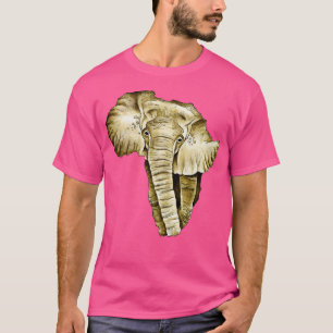 T-shirt Continent africain