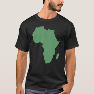 T-shirt continent africain et carte de l'Afrique Vêtements
