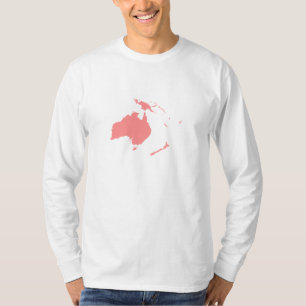 T-shirt Continent de l'Australie