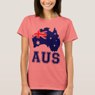T-shirt Continent de l'Australie
