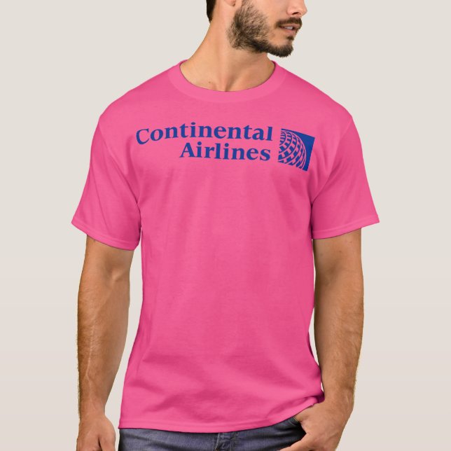T-shirt Continental Airlines (Devant)