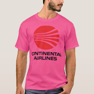 T-shirt Continental Airlines - Rétro Logo Shirt - Defunc