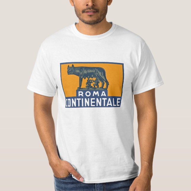 T-shirt Continentale rom (Devant)