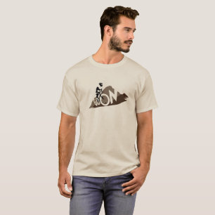 T-shirt CONTINUENT, le cycliste !