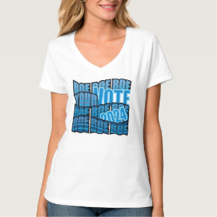 T-SHIRT CONTINUER À ROULER - ROE ROE ROE VOTRE VOTE