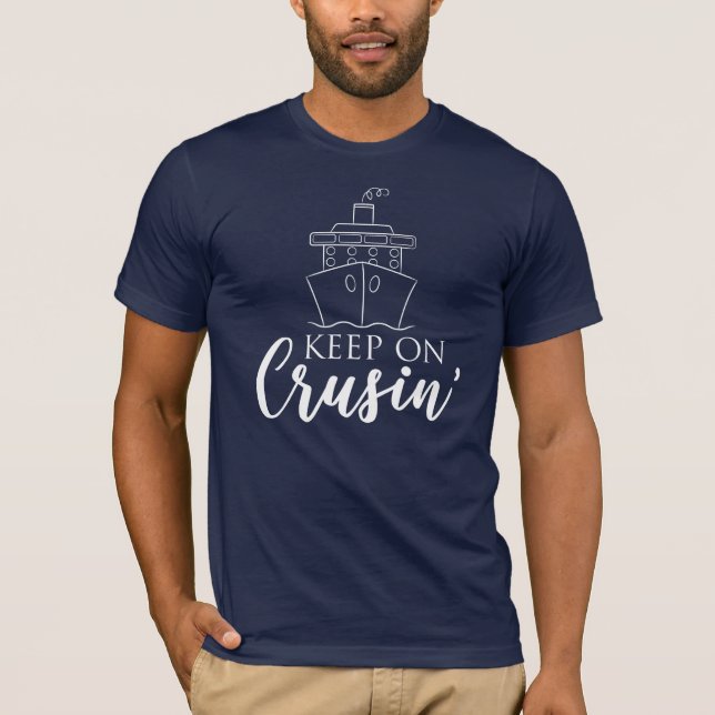 T-shirt Continuer sur Cruisin' Nautical (Devant)