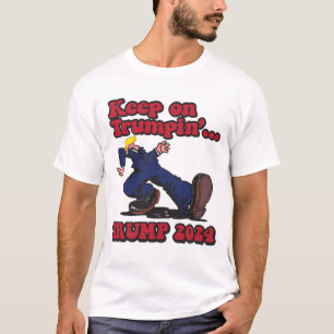T-shirt Continuer sur Trumpin