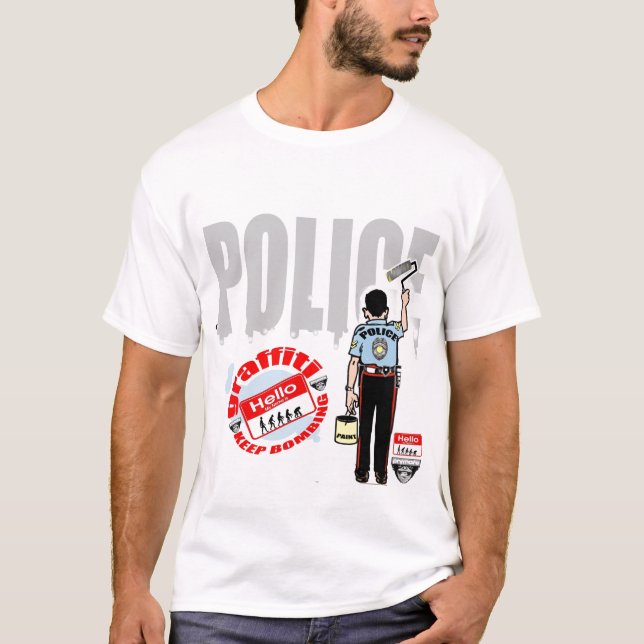 T-shirt Continuez à bombarder (MyPrymate) (Devant)