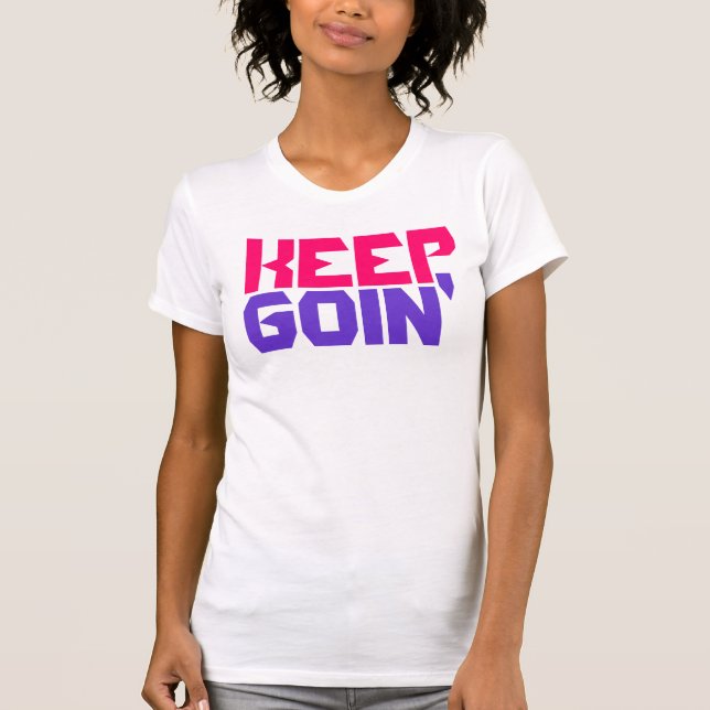 T-shirt Continuez à marcher les dames (Devant)