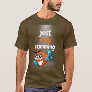 T-shirt Continuez à Sensibilisation sur l'autisme de timmi