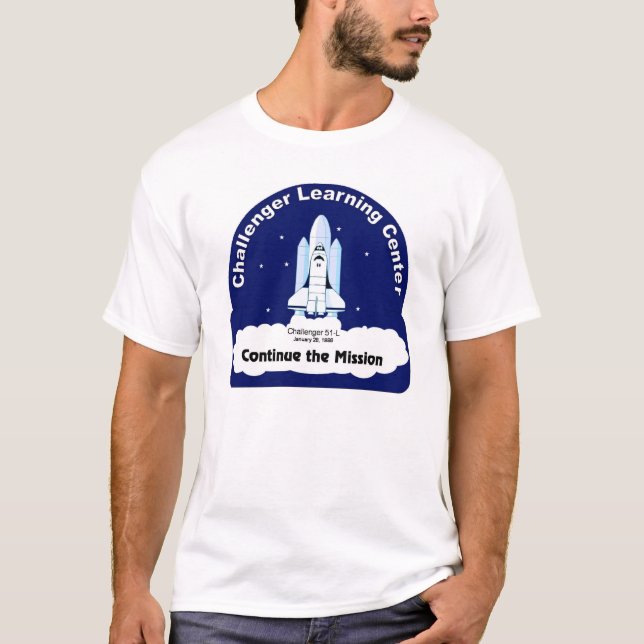 T-shirt Continuez la mission (Devant)