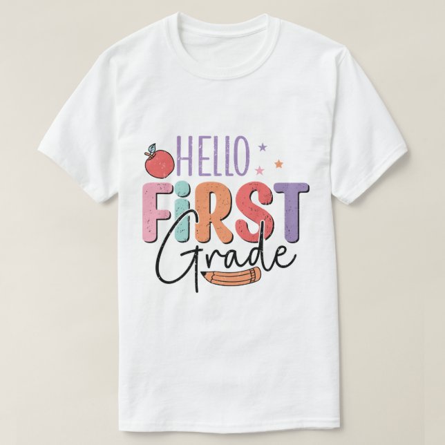 T-shirt Contour de cactus (Design devant)