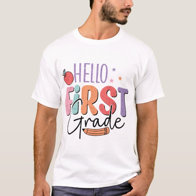 T-shirt Contour de cactus (Devant)