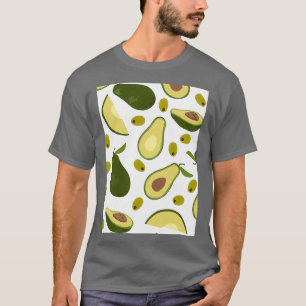 T-shirt Contour tropical exotique tropicale de l'Avocado